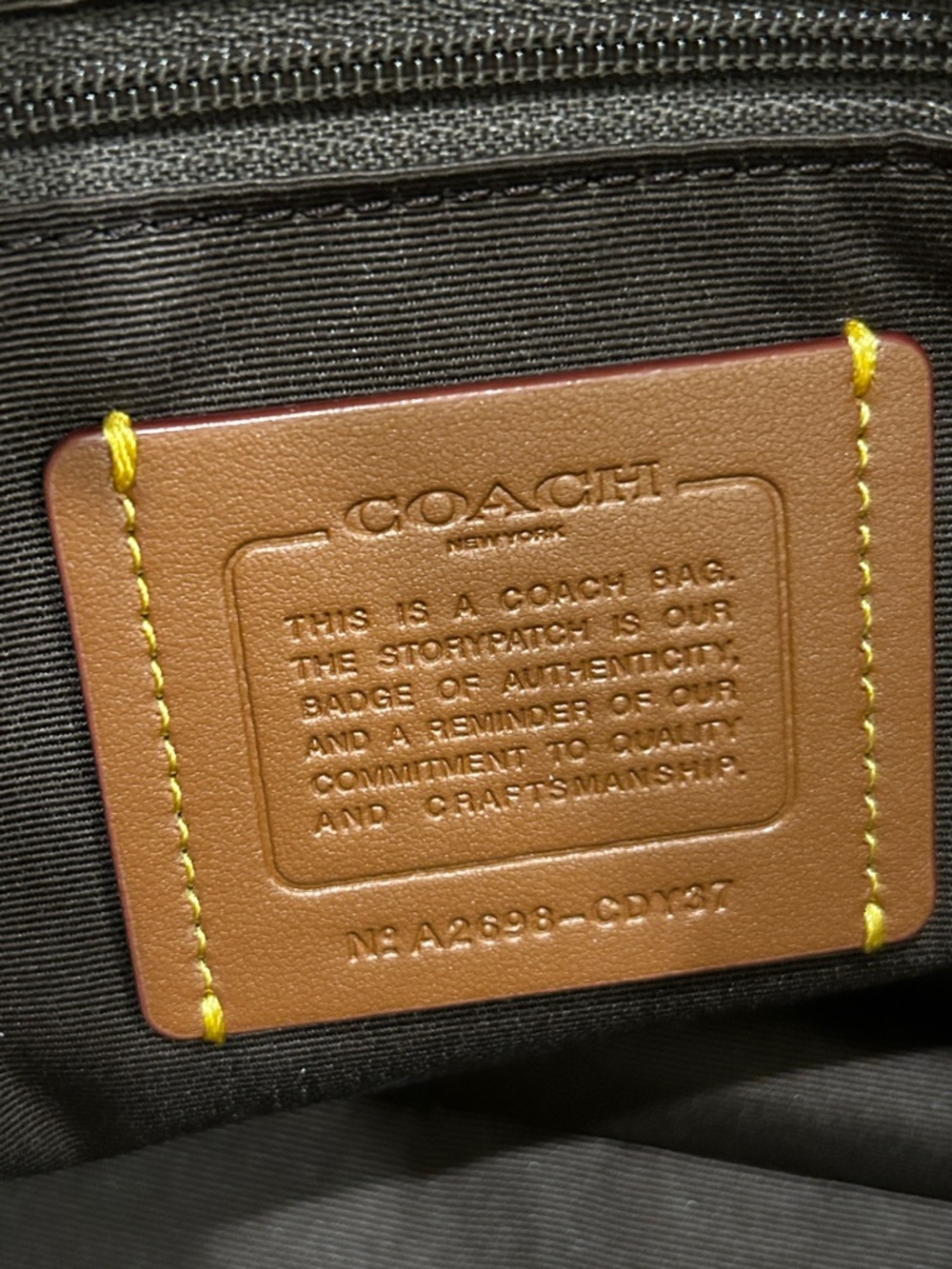 Coach (NWT) Easton Tote Bag in Redwood - Picture 3 of 16